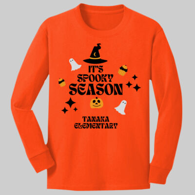 Youth Long Sleeve Shirt - It's Spooky Season Thumbnail