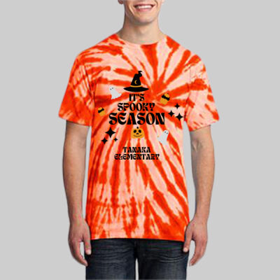 Adult Tie-Dye T-Shirt - It's Spooky Season Thumbnail