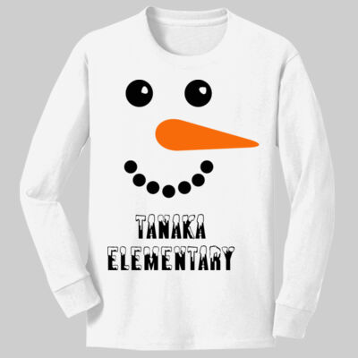 Youth Long Sleeve Shirt - Snowman Thumbnail