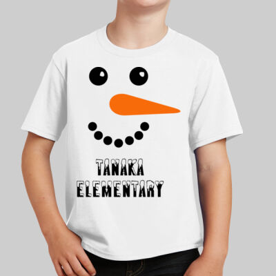 Youth T-Shirt - Snowman Thumbnail