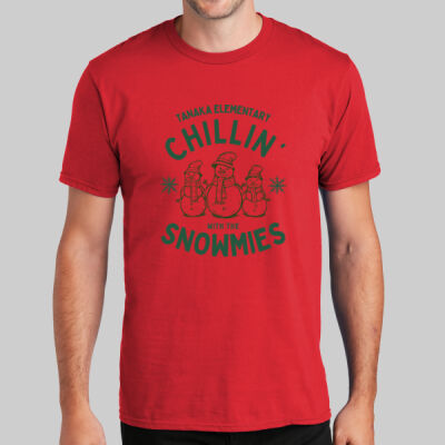 Adult T-Shirt - Chillin' - Green Thumbnail