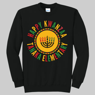 Adult Crewneck - Happy Kwanzaa Thumbnail