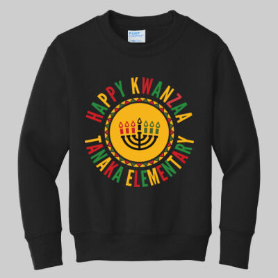 Youth Crewneck - Happy Kwanzaa Thumbnail