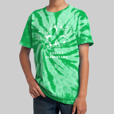 Youth Tie-Dye T-Shirt - Shamrock  Thumbnail