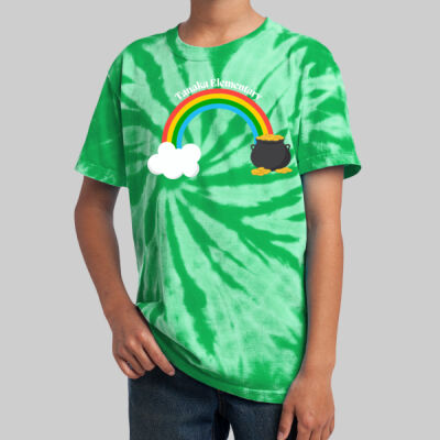 Youth Tie-Dye T-Shirt - Pot of Gold Thumbnail