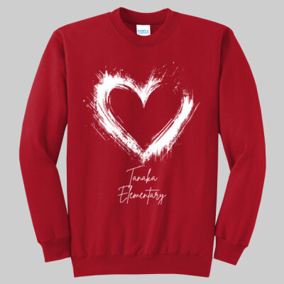 Adult Crewneck - Valentine's Heart Thumbnail