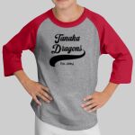 Youth Raglan T-Shirt - Tanaka Thumbnail