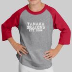 Youth Raglan T-Shirt - Tanaka Thumbnail