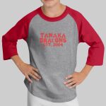 Youth Raglan T-Shirt - Tanaka Thumbnail